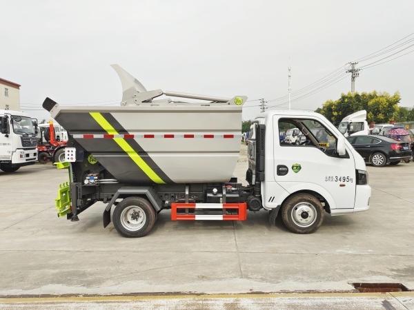 HDW5031ZZZE6H自裝卸式垃圾車（東風(fēng)途逸）3~4m3